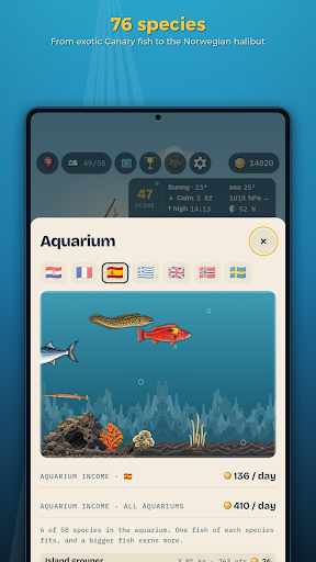 Tisch Fishing Game: Europe screenshot
