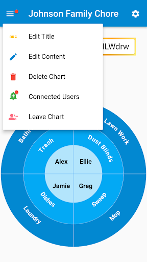 Android application Chore Sync screenshort