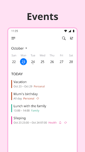 Listta: to-do list & planner Screen 3