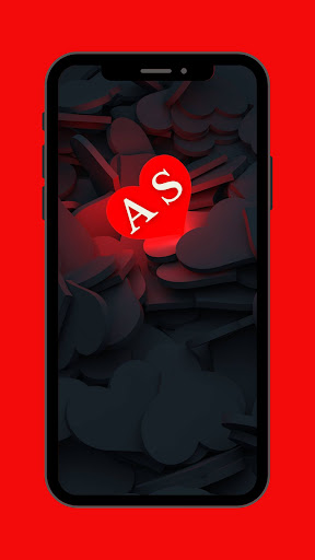A + S Letters Love Wallpapers Screen 2