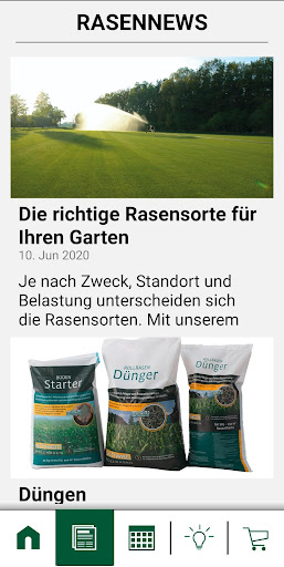 Schwab Rasenpflege App Screen 2