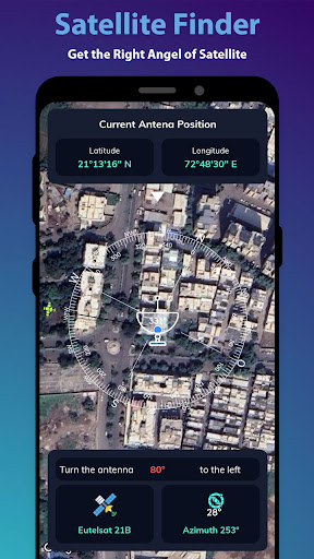 Satellite Finder & GPS Tools Screen 3