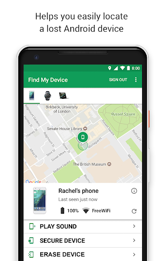 Google Find My Device 2.4.052 screenshots 1