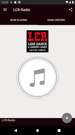 Android application LCR Radio screenshort
