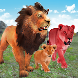 Lion Family Simulator 3d Games icon