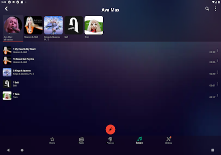 Audials Play Pro Radio+Podcast Captura de pantalla