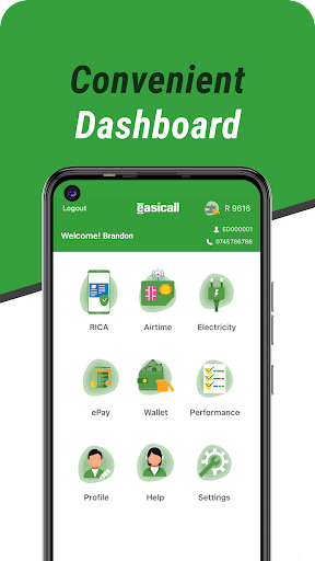 Easicall - EasiApp Screen 2