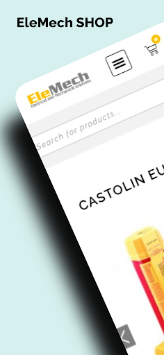 Android application Elemech Shop screenshort