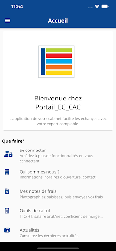 Android application Portail_EC_CAC screenshort