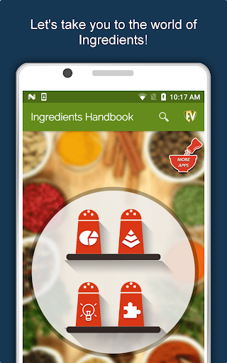 Screenshot of Ingredients & Nutrition Guide