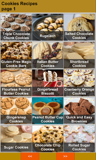 Android application 150 Cookies Recipes Offline screenshort