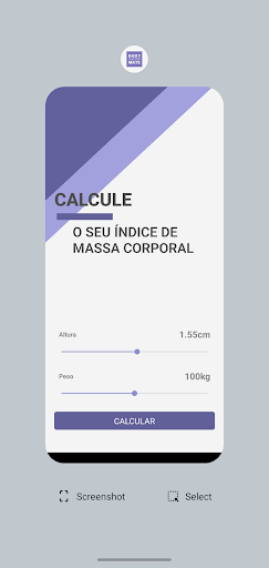 BodyMassMate Screen 2