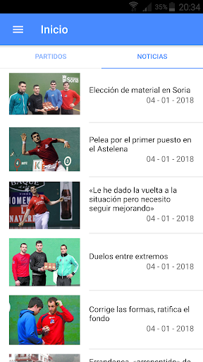 Pelota mano Screen 2