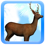 Cover Image of डाउनलोड Deer Snow Live Wallpaper 1.0 APK