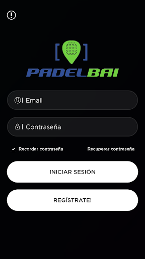 Android application PADELBAI screenshort