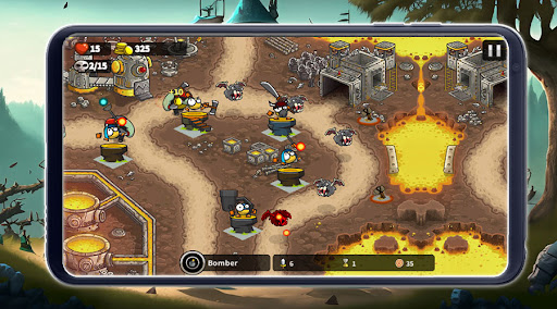 Android application PathDefend: Route Rivals screenshort