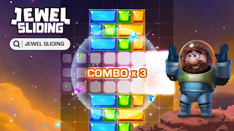 Jewel Sliding® - Block Puzzle poster 2