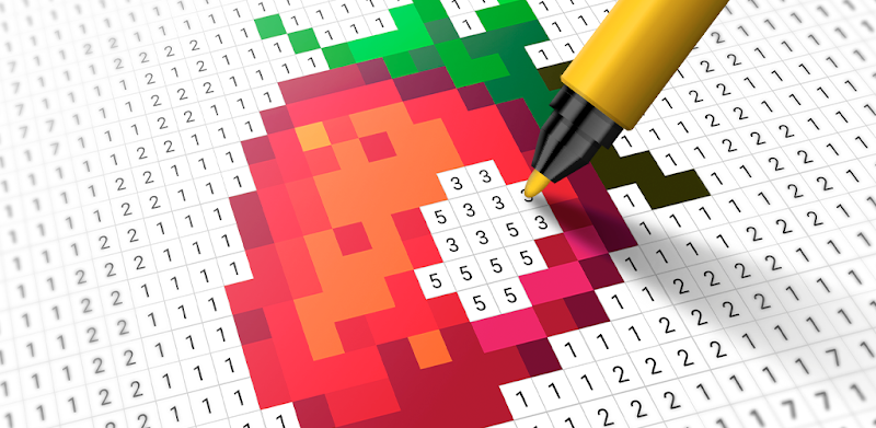 Pixel Art: 숫자로 색칠하기 책