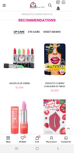 Thai House Cosmetics Screen 2