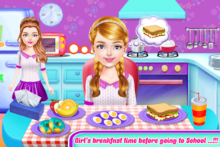 Captura de Pantalla 18 Twins Sisters Girls School Pri android