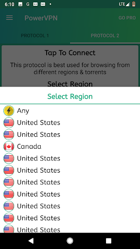 Free VPN : Power VPN - Unlimited VPN Hotspot 1.41 Screenshots 10