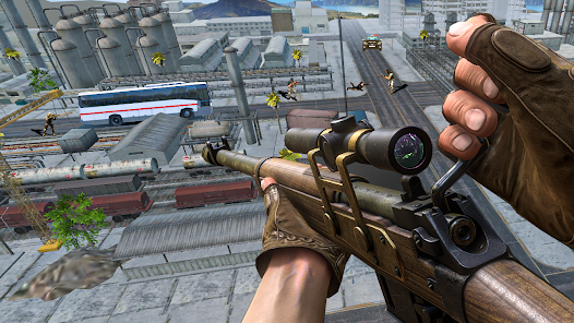 Sniper 3D Shooting Games Fun 1.0 APK + Mod (Unlimited money) إلى عن على ذكري المظهر
