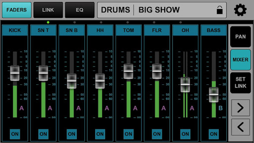 Android application MyMon Personal Monitor Mixer f screenshort