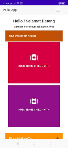 Polisi App Screen 2