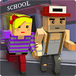 Cover Image of Download High School Crush- Blocky Girlfriend Love Story 1.0.3 APK