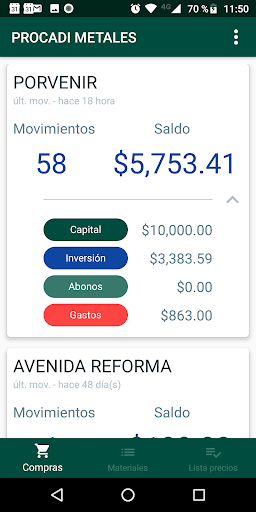 Procadi administrador Screen 2