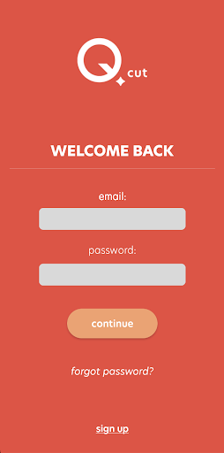 Android application Qcut Design screenshort