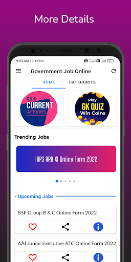 Government Jobs, Job Search Screen 3