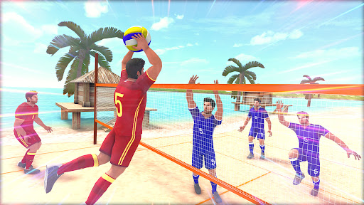 Volleyball 3D Offline Sim Game Screen 2
