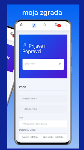 Android application Moja Zgrada screenshort