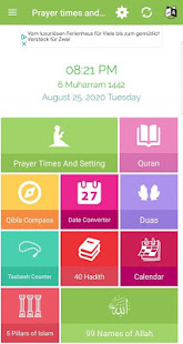 Prayer times - Azan & Holy Quran & Qiblah finder 1.0.5 APK screenshots 3