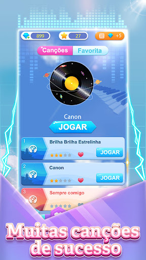 Jogo de Piano: Música Clássica Captura de Tela do Jogo Android 5