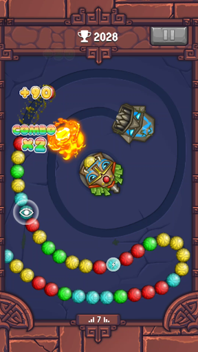 Android application Totemia Cursed Marbles screenshort