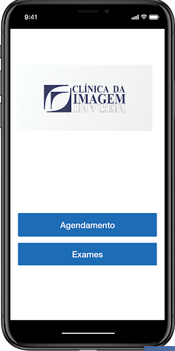 Android application CLINICA DA IMAGEM screenshort