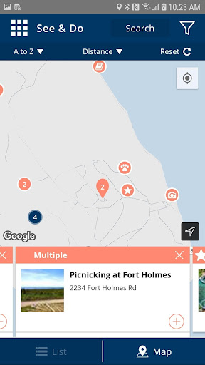 Screenshot of Visit Mackinac Island Michigan