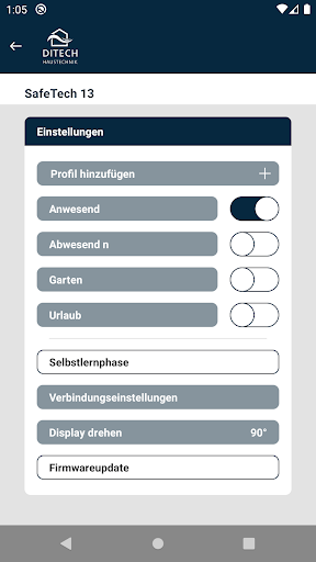 DITECH Wassertechnik iL Screen 3