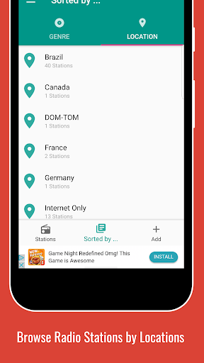 Android application Rwanda Radio screenshort