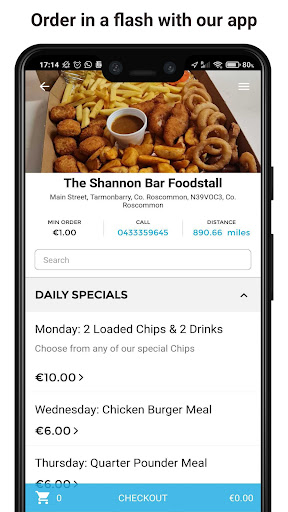 The Shannon Bar Foodstall Screen 2