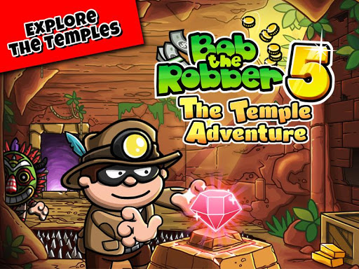 Bob The Robber 5: Temple Adventure APK MOD – Pièces de Monnaie Illimitées (Astuce) screenshots hack proof 1