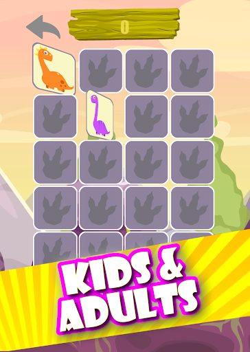 Memory game - Dinosaurs