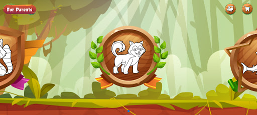 Screenshot of Animal Coloring Book for Kids