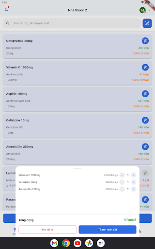 Chủ Thuốc - Quản lý bán thuốc