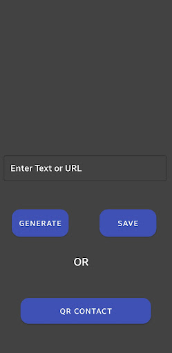 QR Generator and Scanner Screen 3