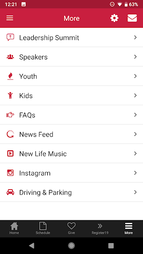 New Life Churches App Screen 3