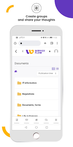 MY SERVICE FLOW Screen 3