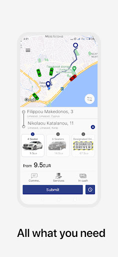 VivaCy Taxi Cyprus Screen 2
